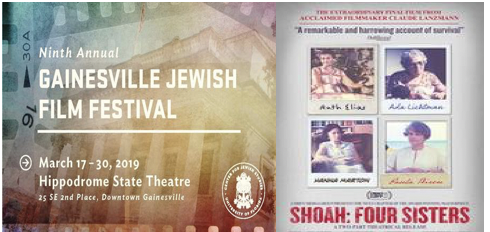 Gainesville Jewish Film Festival Poster